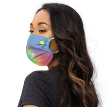 Load image into Gallery viewer, TIE DYE (rainbow) - Premium face mask