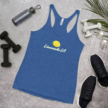 Load image into Gallery viewer, Racerback Women's Tank - Limonada LA Retro Logo