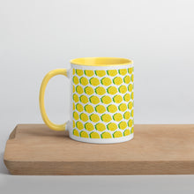 Load image into Gallery viewer, Mug with Color Inside - Lemon Logo - LimonadaLA