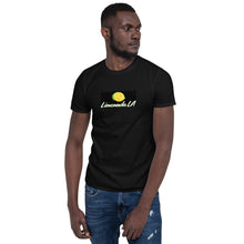Load image into Gallery viewer, Short-Sleeve Unisex T-Shirt - Limonada LA Retro Logo - LimonadaLA