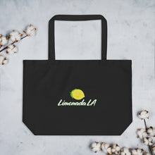 Load image into Gallery viewer, Large Organic Tote Bag - Limonada LA Logo