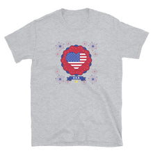 Load image into Gallery viewer, USA FIREWORKS - Short-Sleeve Unisex T-Shirt