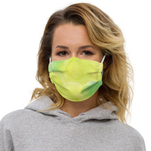 Load image into Gallery viewer, TIE DYE - Lemony - Premium face mask
