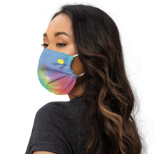 Load image into Gallery viewer, TIE DYE (rainbow) - Premium face mask
