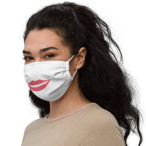 RED LIPS - Premium face mask
