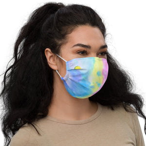 TIE DYE (neons) - Premium face mask