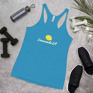 Racerback Women's Tank - Limonada LA Retro Logo