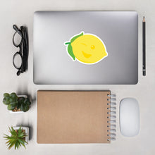 Load image into Gallery viewer, Bubble-free stickers - Lemon Logo - LimonadaLA
