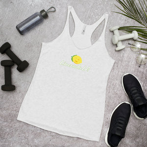 Racerback Women's Tank - Limonada LA Retro Logo