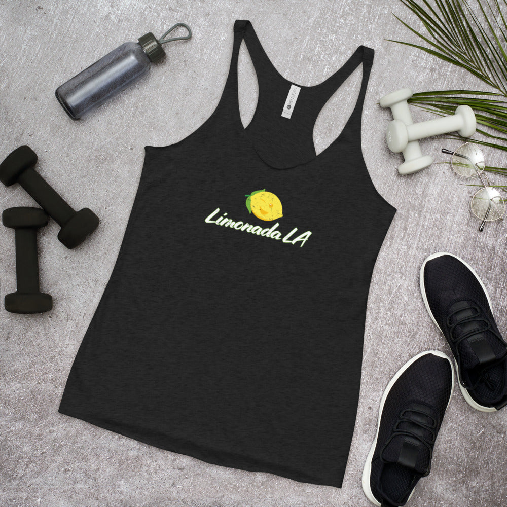 Racerback Women's Tank - Limonada LA Retro Logo