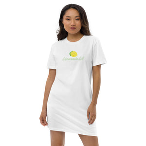 Organic Cotton T-Shirt Dress - Limonada LA Logo