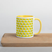 Load image into Gallery viewer, Mug with Color Inside - Lemon Logo - LimonadaLA
