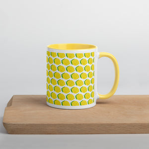 Mug with Color Inside - Lemon Logo - LimonadaLA