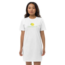 Load image into Gallery viewer, Organic Cotton T-Shirt Dress - Limonada LA Logo
