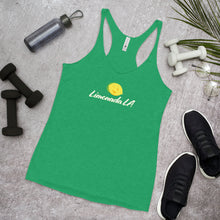 Load image into Gallery viewer, Racerback Women&#39;s Tank - Limonada LA Retro Logo
