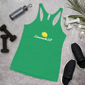 Racerback Women's Tank - Limonada LA Retro Logo