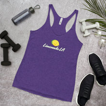 Load image into Gallery viewer, Racerback Women&#39;s Tank - Limonada LA Retro Logo
