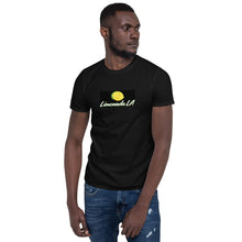 Load image into Gallery viewer, Short-Sleeve Unisex T-Shirt - Limonada LA Retro Logo - LimonadaLA
