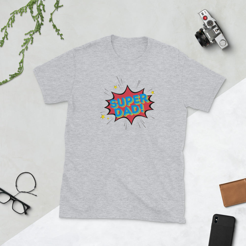 SUPER DAD - Short-Sleeve Unisex T-Shirt