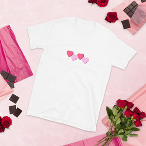 CANDY HEARTS - Short-Sleeve Unisex T-Shirt