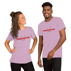 PROUD FIREFIGHTER - Short-Sleeve Unisex T-Shirt
