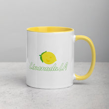Load image into Gallery viewer, Mug with Color Inside - Limonada LA Logo
